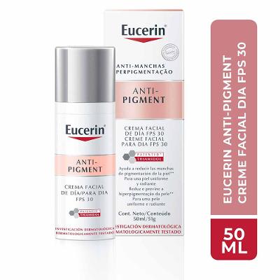 Eucerin Anti-pigment Clareador Creme Facial Dia FPS 30