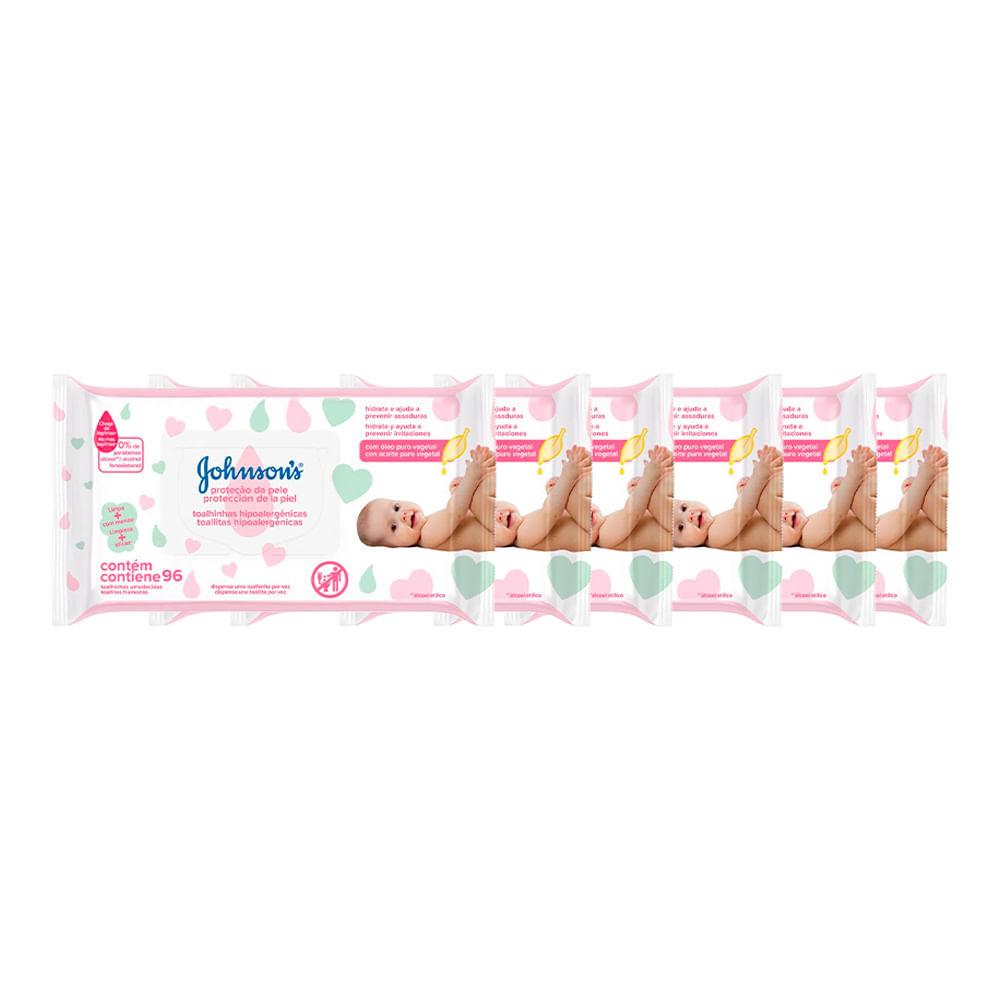Johnson’s Baby Extra Cuidado  Kit –  Toalhas Umedecidas - 1