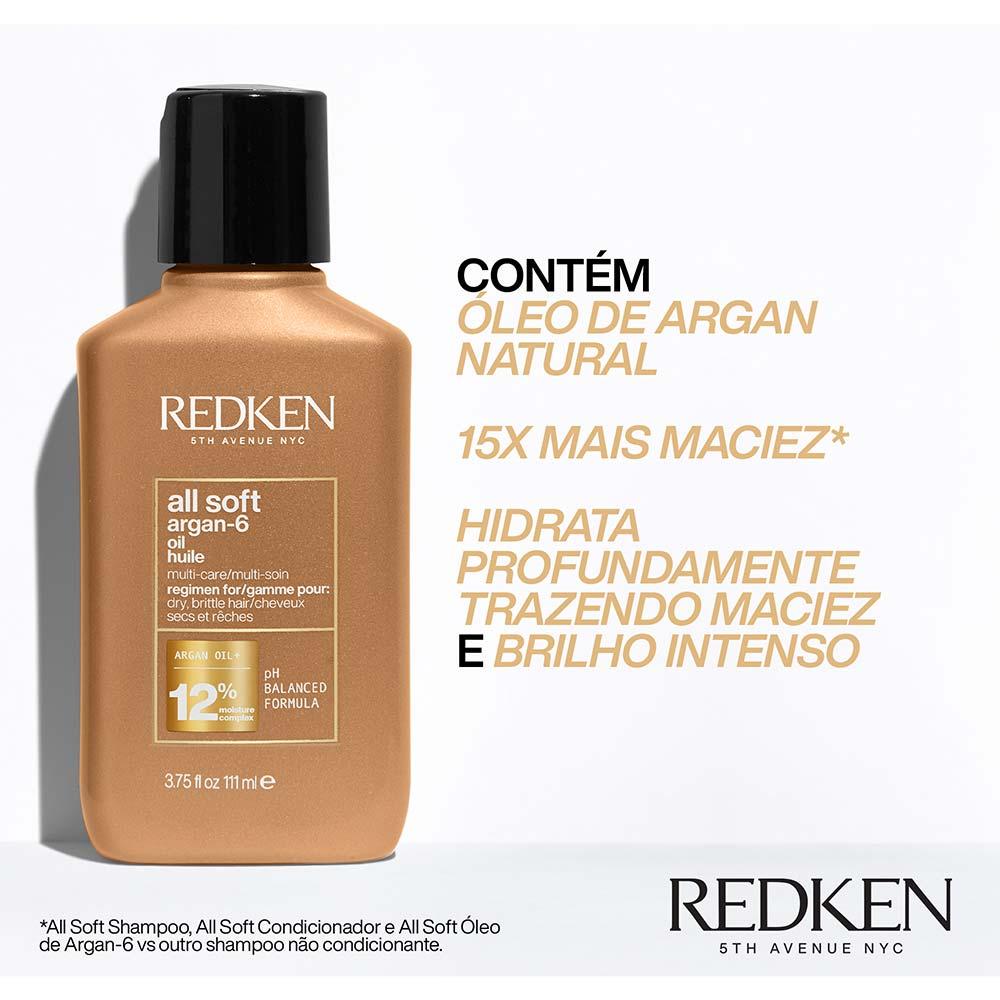 Redken Óleo All Soft Argan 6 - Tratamento - 3