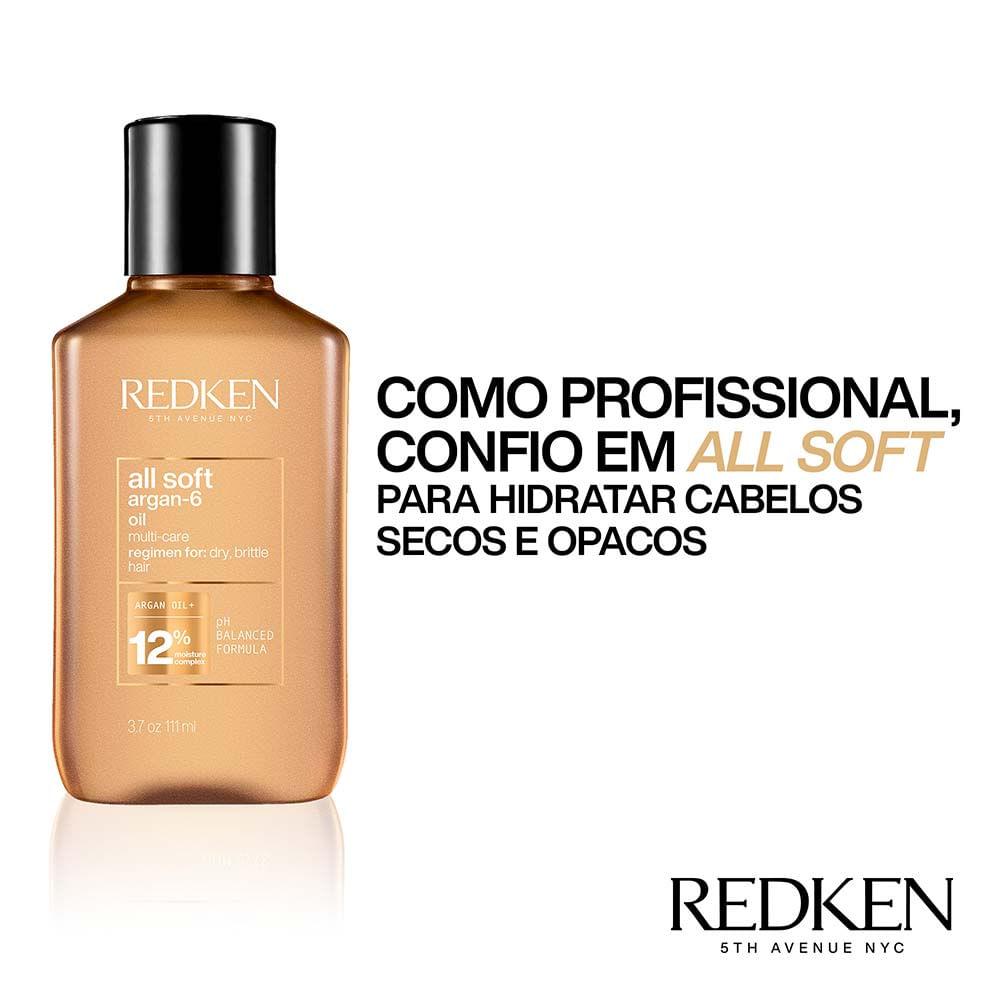 Redken Óleo All Soft Argan 6 - Tratamento - 8