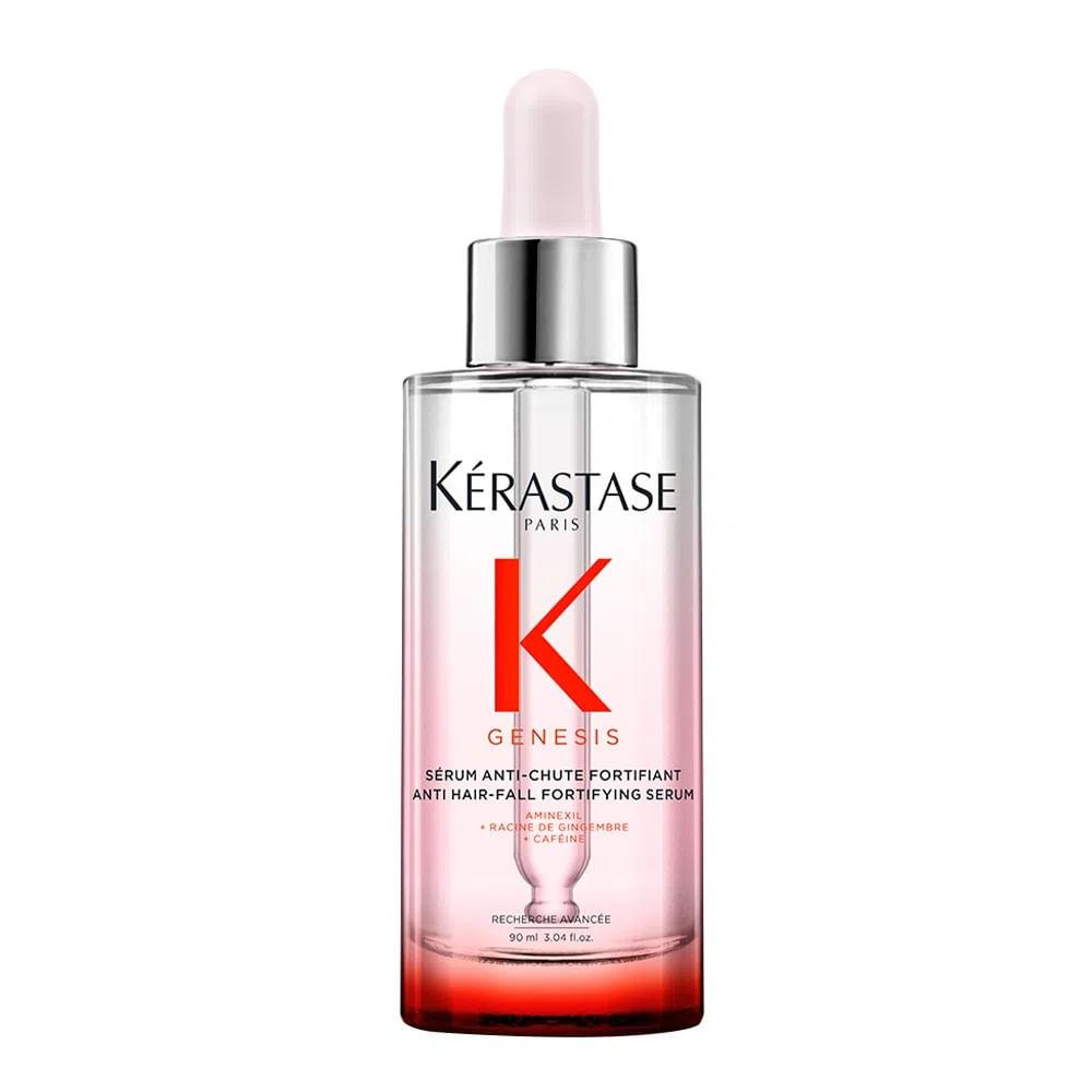 Kérastase Genesis Kit - Shampoo + Máscara + Sérum + Protetor Térmico - 4
