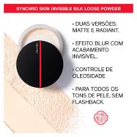 Pó Solto Shiseido Synchro Skin Invisible Silk Loose Powder Matte - 5