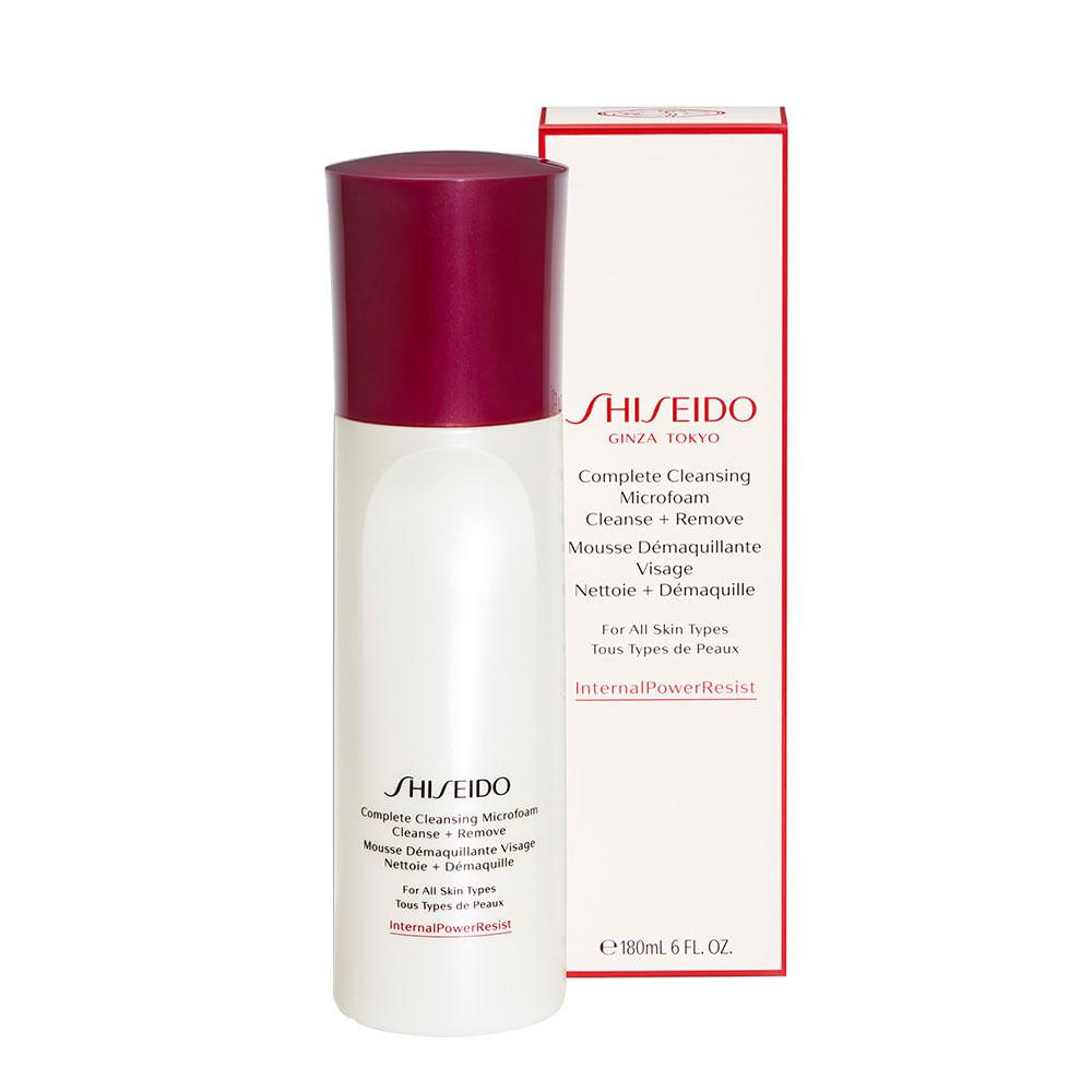 Espuma de Limpeza Shiseido – Complete Cleansing Microfoam - 3