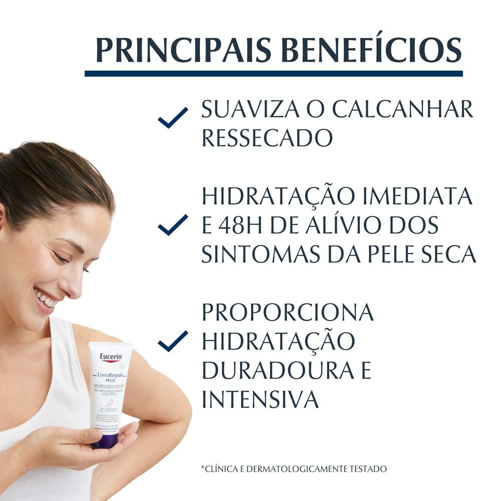 Creme Para Pés Eucerin Urea Repair Plus - 3