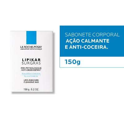 Sabonete em Barra La Roche-Posay Lipikar Surgras