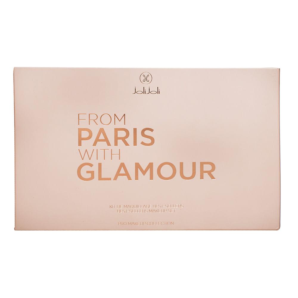 Joli Joli From Paris With Glamour Kit – Deliniador + Blush + Batom + Necessaire - 2