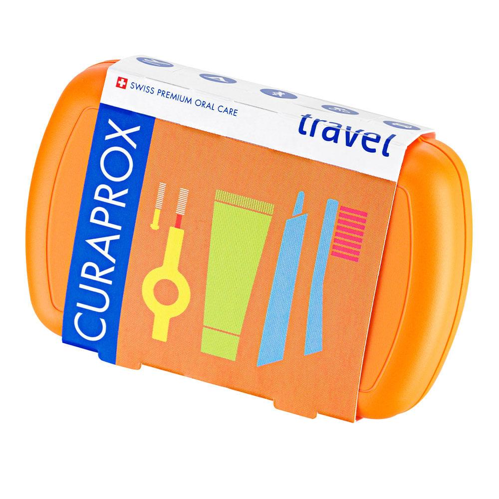 Curaprox Escova de Viagem Kit – Escova de Dentes + MiniCreme Dental + Escova Interdental + Caixa - 5