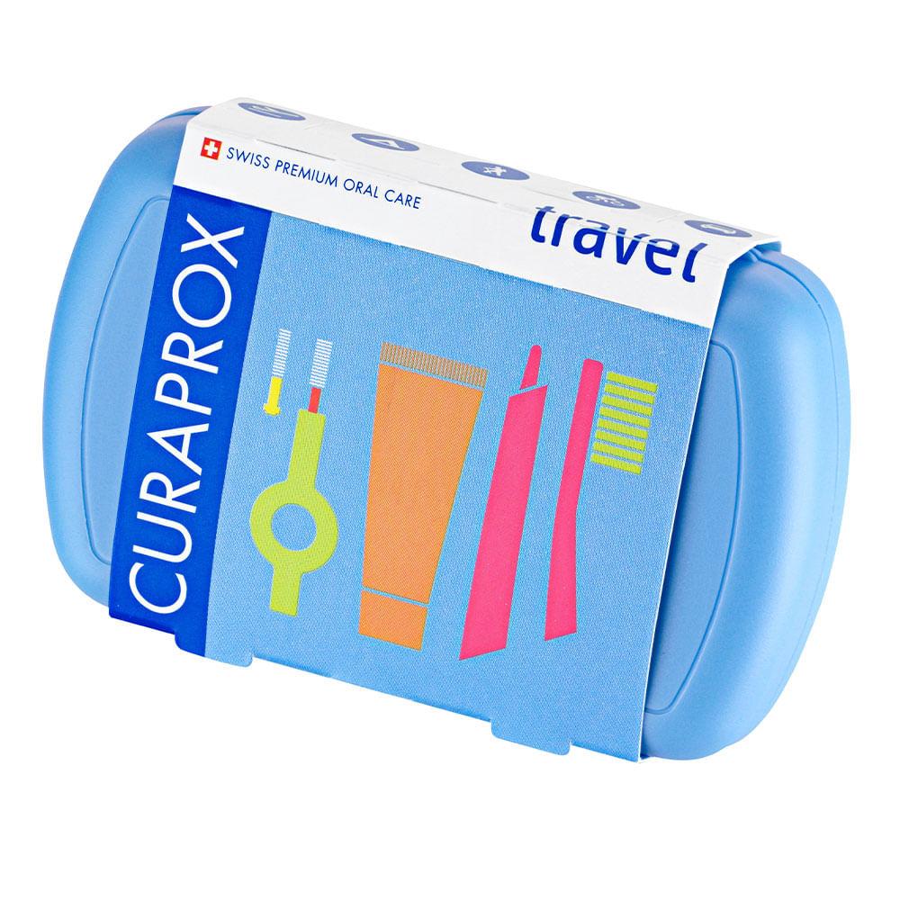 Curaprox Escova de Viagem Kit – Escova de Dentes + MiniCreme Dental + Escova Interdental + Caixa - 6