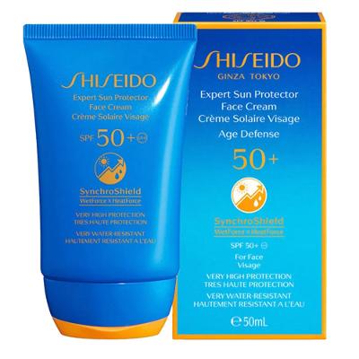 Protetor Solar Facial Shiseido - Expert Sun Protection Cream Fps50+