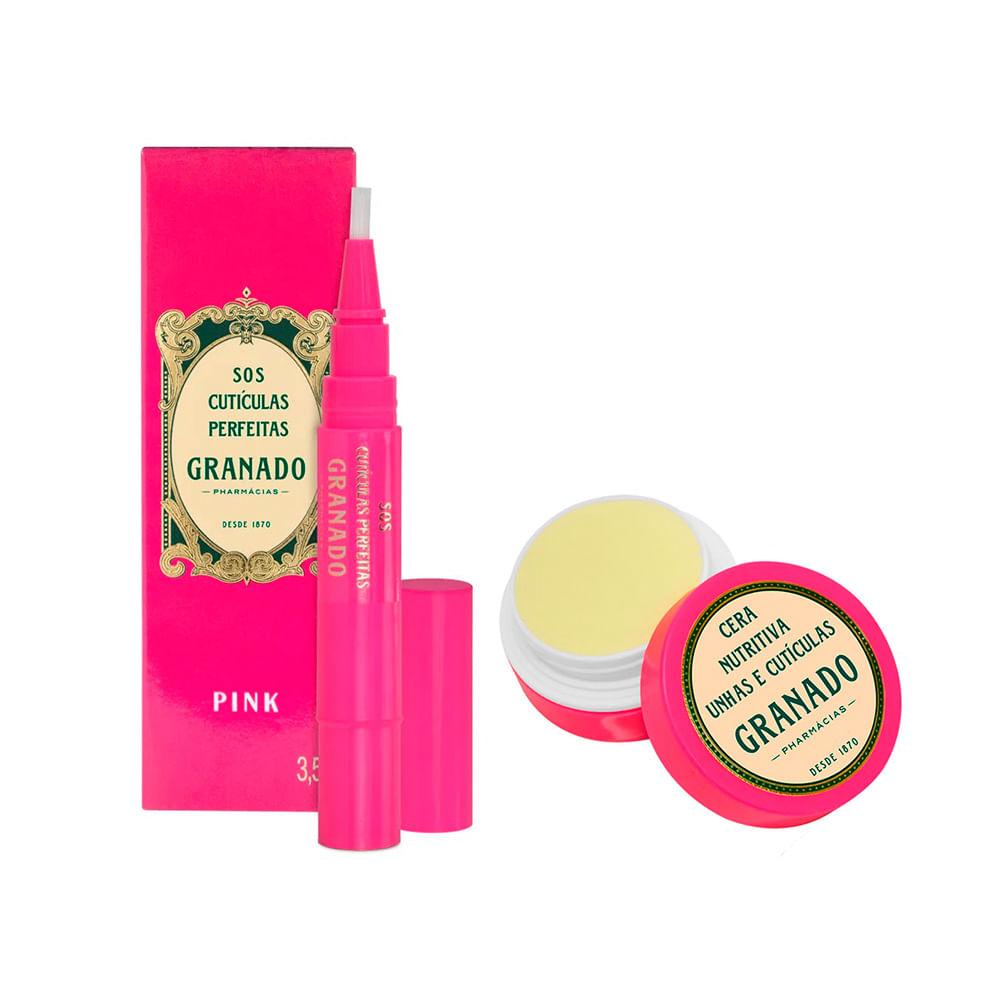 Granado Pink Kit - Cera Nutritiva + SOS Cutículas Perfeitas - 1