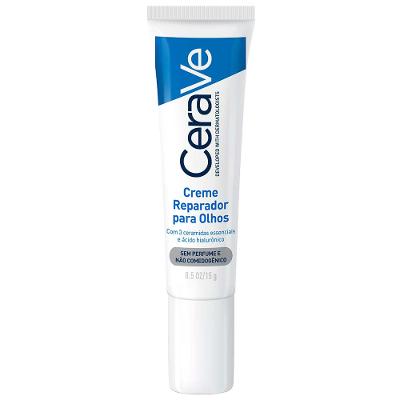 Creme Reparador para Olhos com Ácido Hialurônico e Ceramidas CeraVe