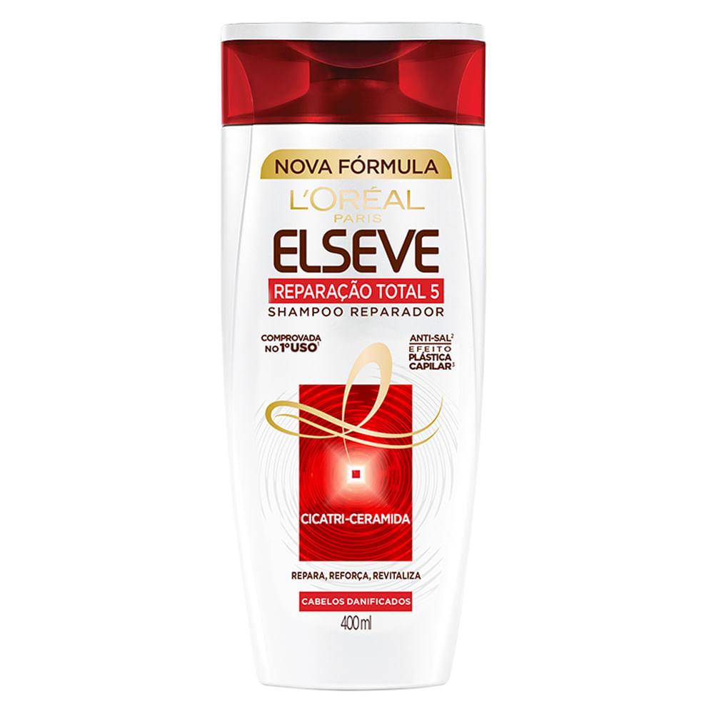 Elseve Reparação Total 5 L’Oréal Paris - Kit De Shampoo 400 ml+ Condicionador 400ml - 2