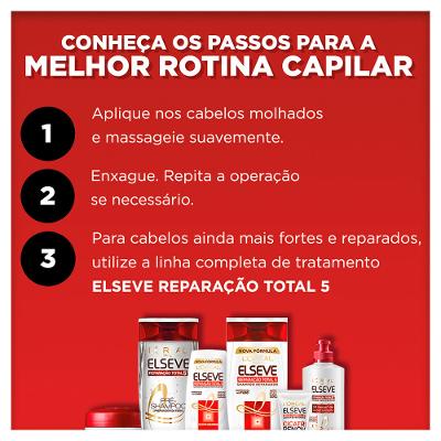 Elseve Reparação Total 5 L’Oréal Paris - Kit De Shampoo 400 ml+ Condicionador 400ml