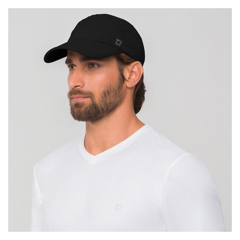 Boné UV.LINE – New Fit Preto - 1