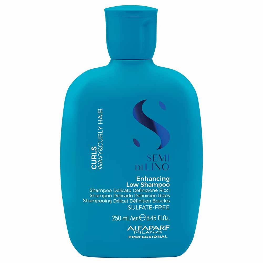Alfaparf Semi di Lino Curls Enhancing Low – Shampoo para Cabelos Cacheados - 1