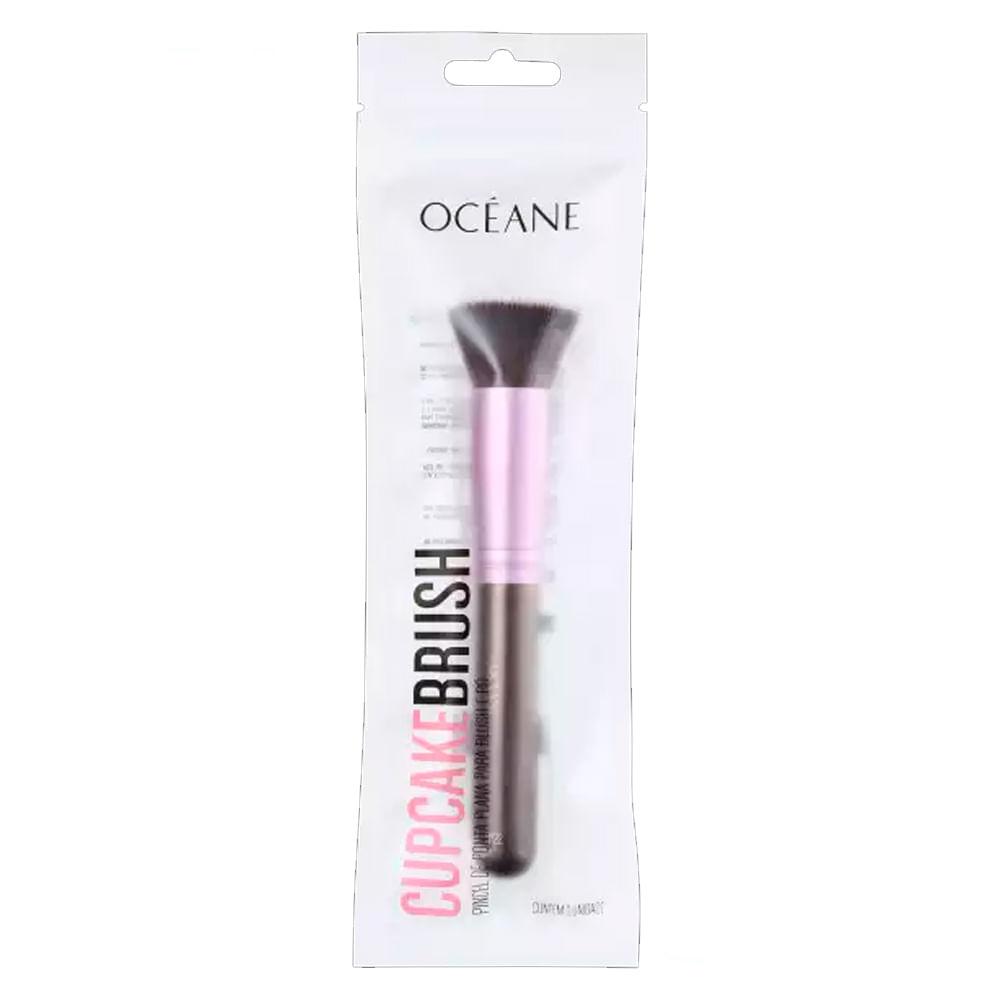 Cup Cake Brush Océane - Pincel de Ponta Plana para Blush e Pó - 4