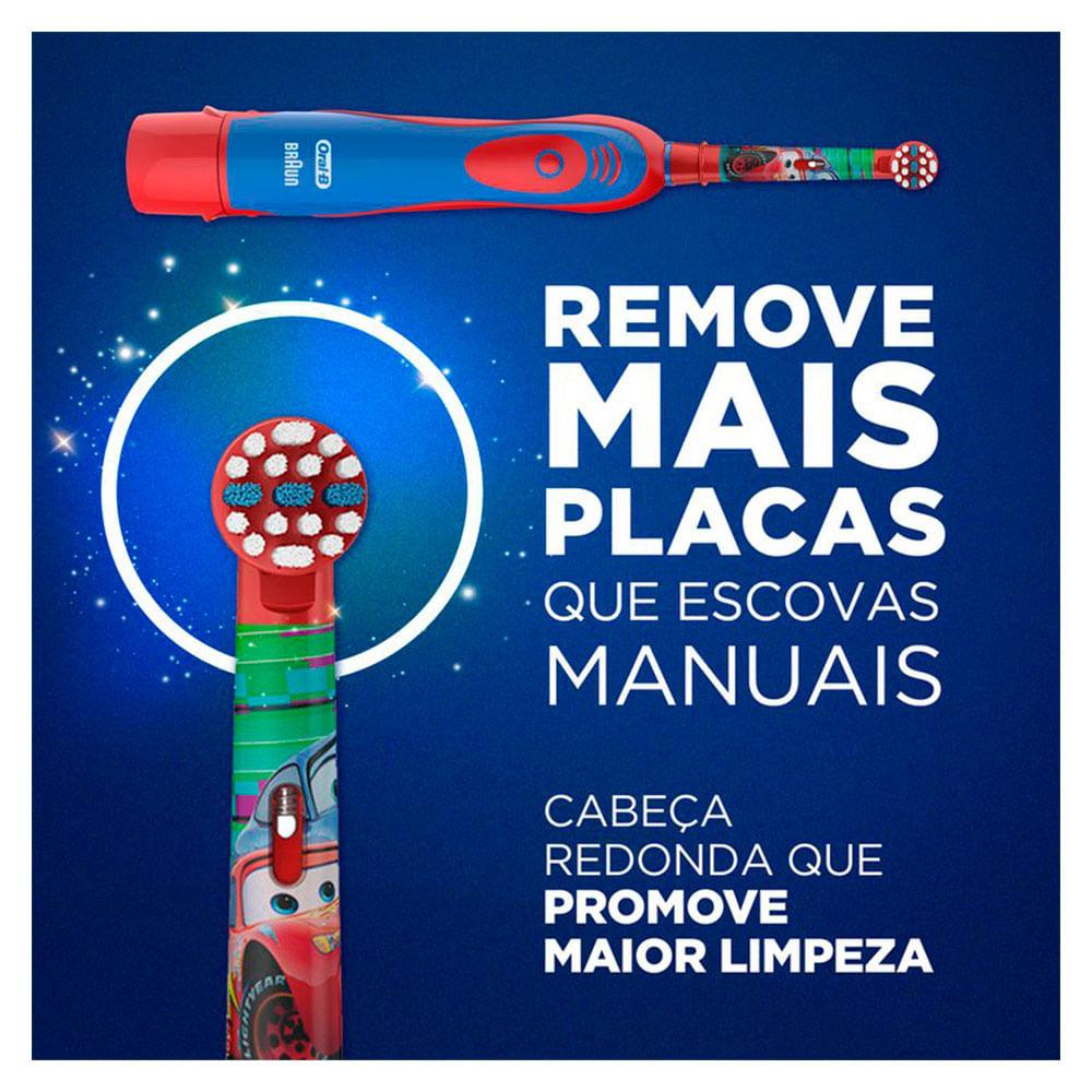 Oral-B Disney Pixar Cars Kit - Escova Elétrica + 2 Pilhas AA - 2