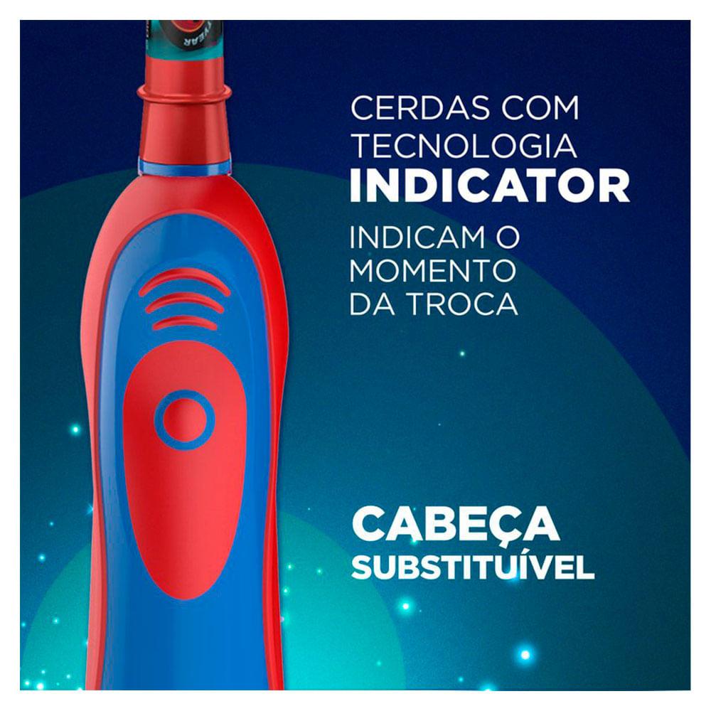 Oral-B Disney Pixar Cars Kit - Escova Elétrica + 2 Pilhas AA - 3