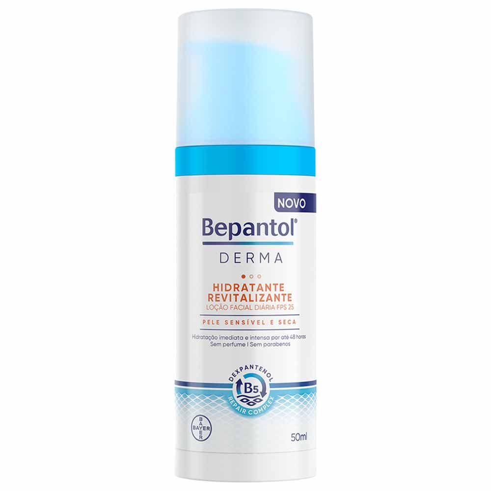 Bepantol Derma Hidratante Revitalizante - Loção Facial Diária FPS25 - 1