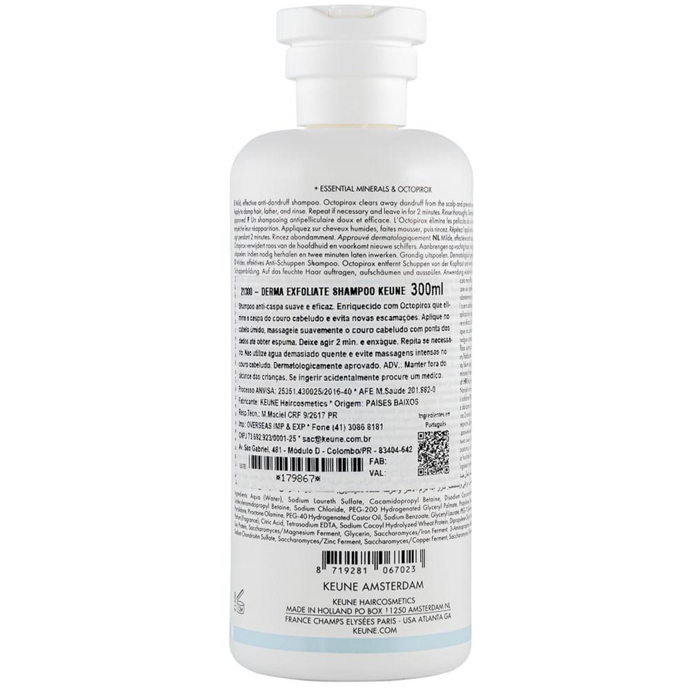 Keune Care Derma Exfoliate Shampoo Anticaspa - 2