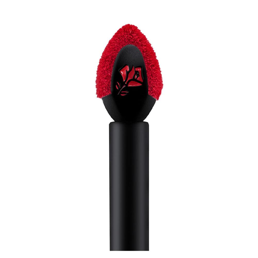 Batom Líquido Semi-Matte Lancôme L’Absolue Rouge Drama Ink - 4