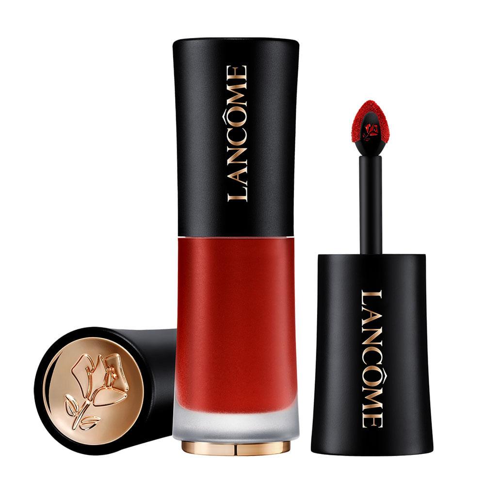 Batom Líquido Semi-Matte Lancôme L’Absolue Rouge Drama Ink - 5