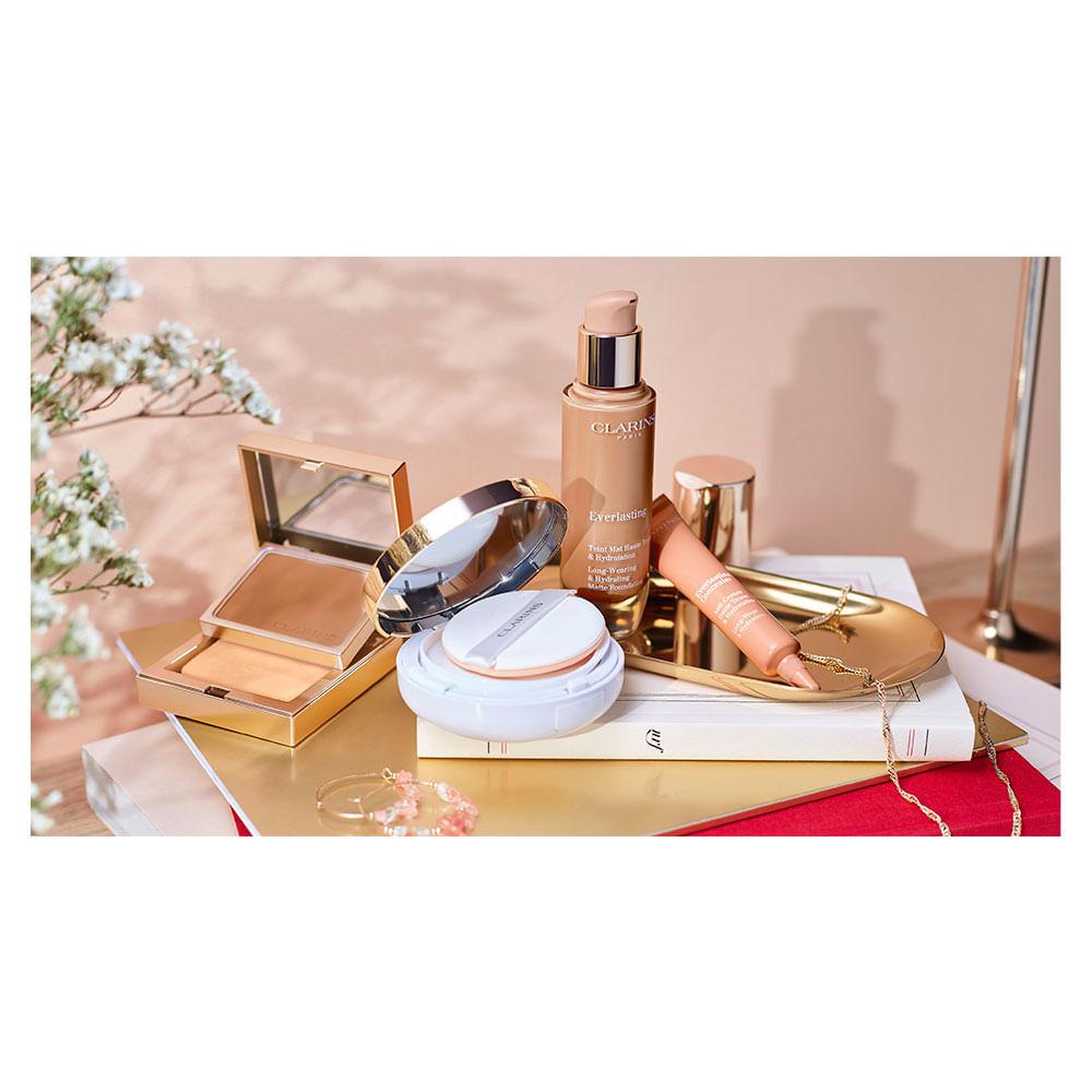 Base Líquida Matte Alta Cobertura Clarins - Everlasting - 5