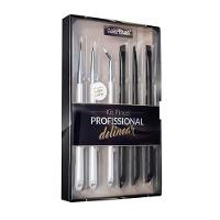 Macrilan WB700 Kit – 6 Pincéis de Maquiagem para Delinear - 1