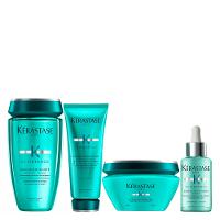 Kérastase Extentionist Kit - Shampoo + Condicionador + Máscara + Sérum - 1