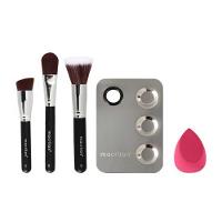 Macrilan KP10-1 Get Started Kit – 3 Pincéis de Maquiagem + 1 Esponja + 1 Placa - 2