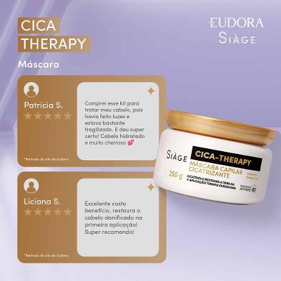 Máscara Capilar Eudora Siàge Cica-Therapy
