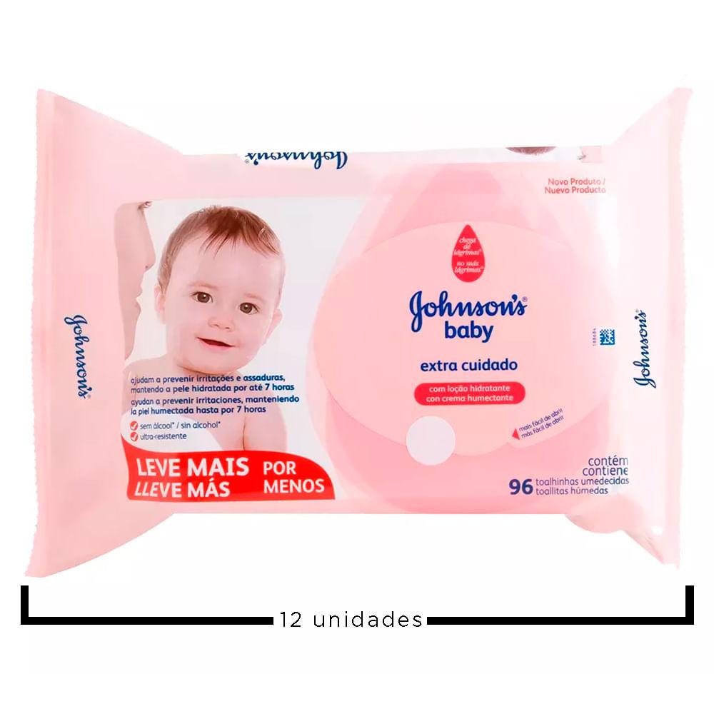 Kit Johnson’s Baby Extra Cuidado - Toalhas Umedecidas - 2