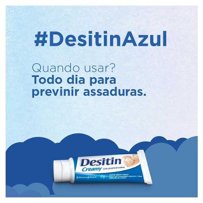 Creme Preventivo de Assaduras Desitin Proteção Diária Creamy