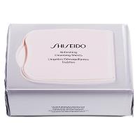 Lenços de Limpeza Facial Shiseido - Refreshing Cleansing Sheets - 1