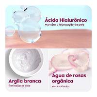 NIVEA Aqua Rose 3 em 1  - Sabonete, Esfoliante e Máscara Facial - 5