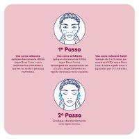 NIVEA Aqua Rose 3 em 1  - Sabonete, Esfoliante e Máscara Facial - 7