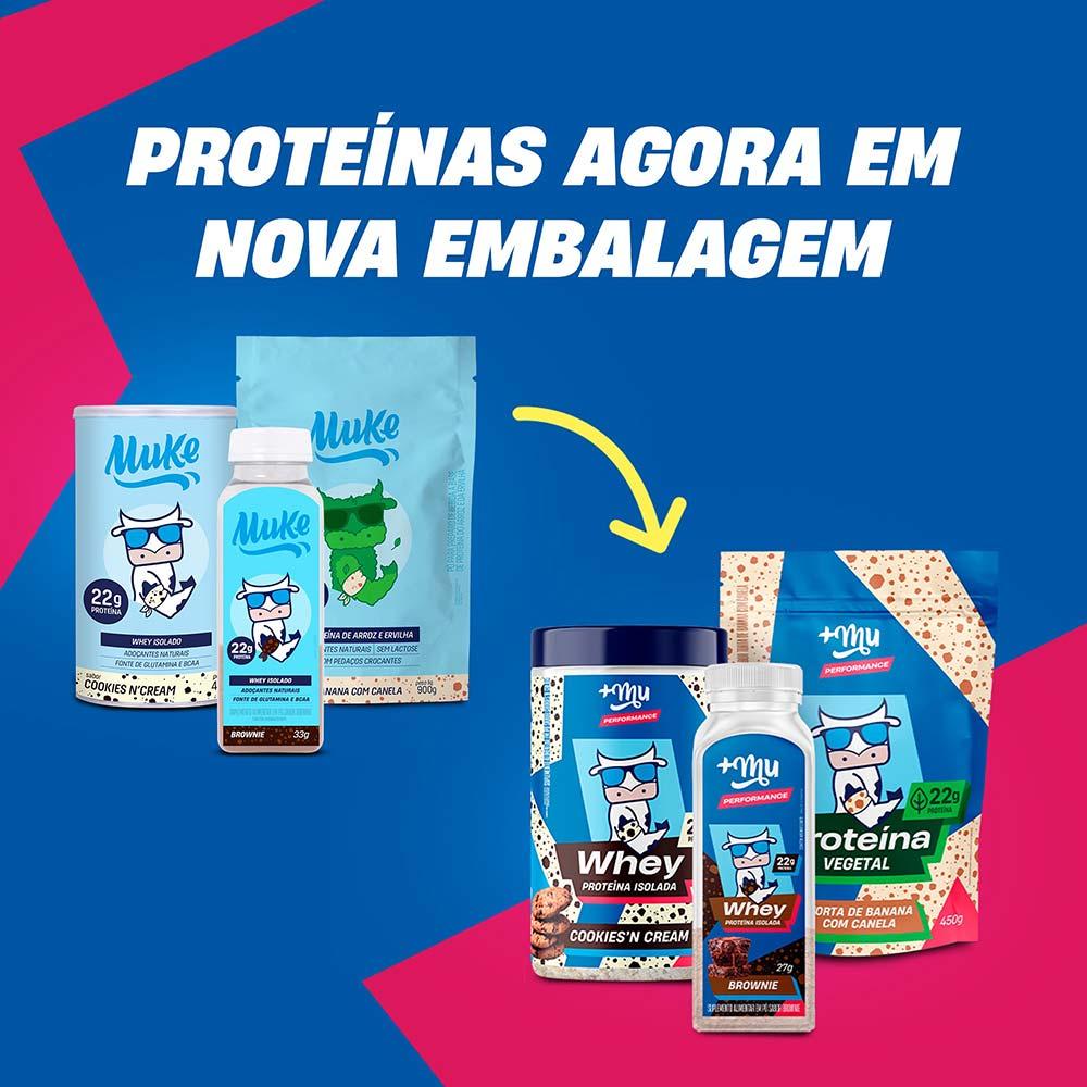 Refil Whey Isolado +Mu Performance Banana com Canela - 2