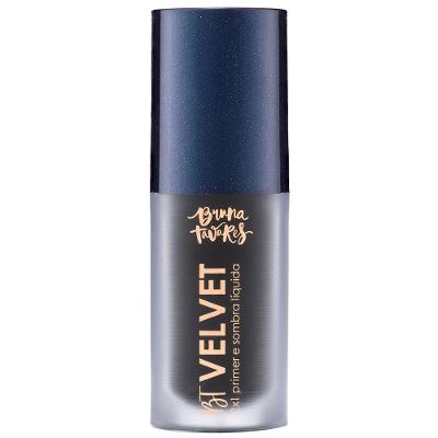 Sombra Líquida e Primer 2x1 Bruna Tavares BT Velvet Tons Escuros