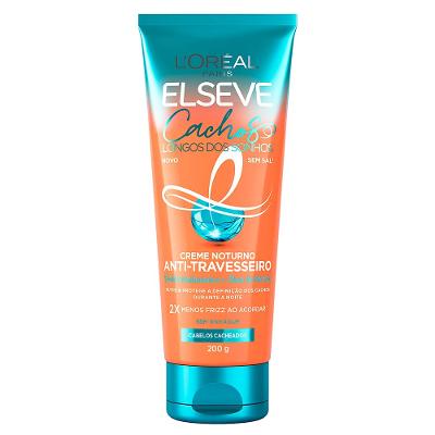 Creme Noturno Anti-Travesseiro Elseve Cachos Longos dos Sonhos
