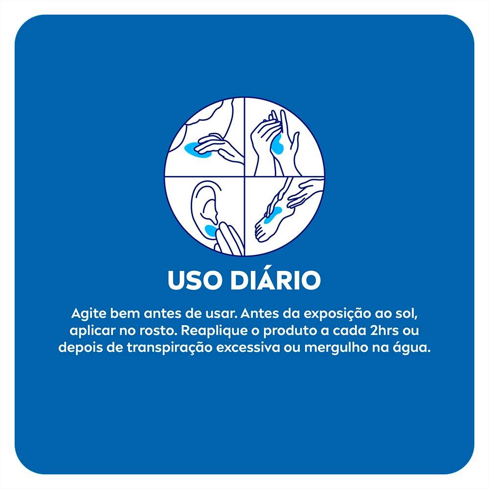 NIVEA Sun Protetor Solar Facial Toque Seco Antissinais Fps70 - 6