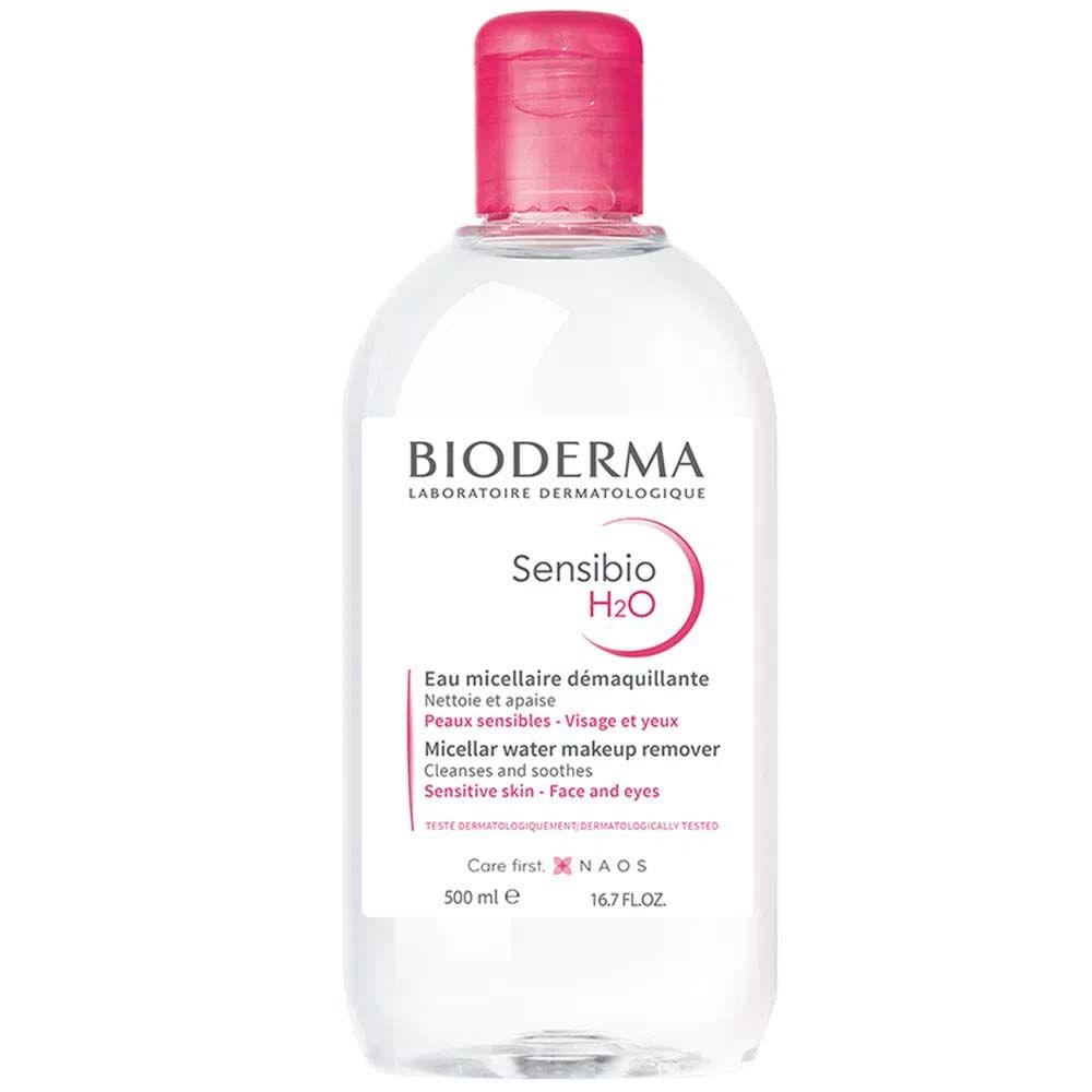 Bioderma Kit – Água Micelar Calmante 500ml + Água Micelar Bifásica para Olhos e Lábios 125ml - 2