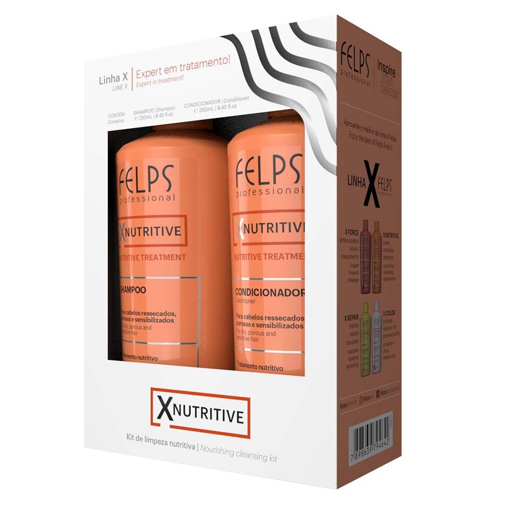 Felps X Nutritive Kit Shampoo + Condicionador - 2