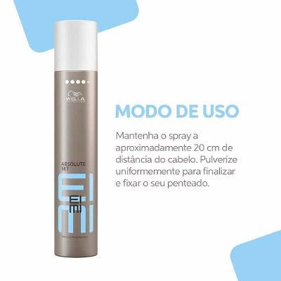 Spray Fixador Wella Professionals EIMI Absolute Set