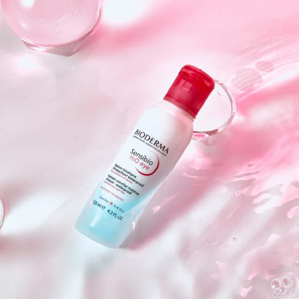 Água Micelar Bifásica para Olhos e Lábios Bioderma Sensibio H2O Eye - 2