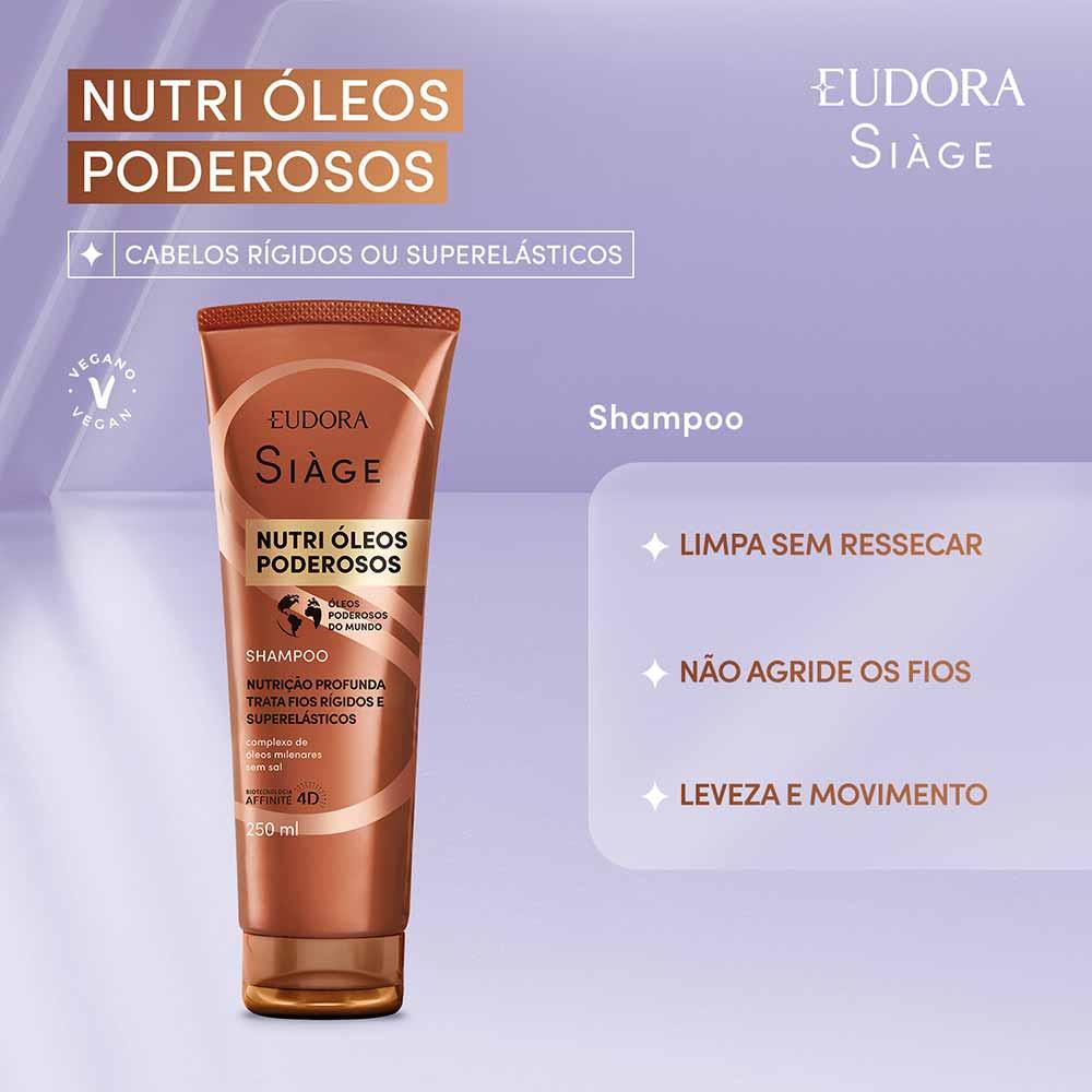 Eudora Siàge Nutri Óleos Poderosos Shampoo - 2