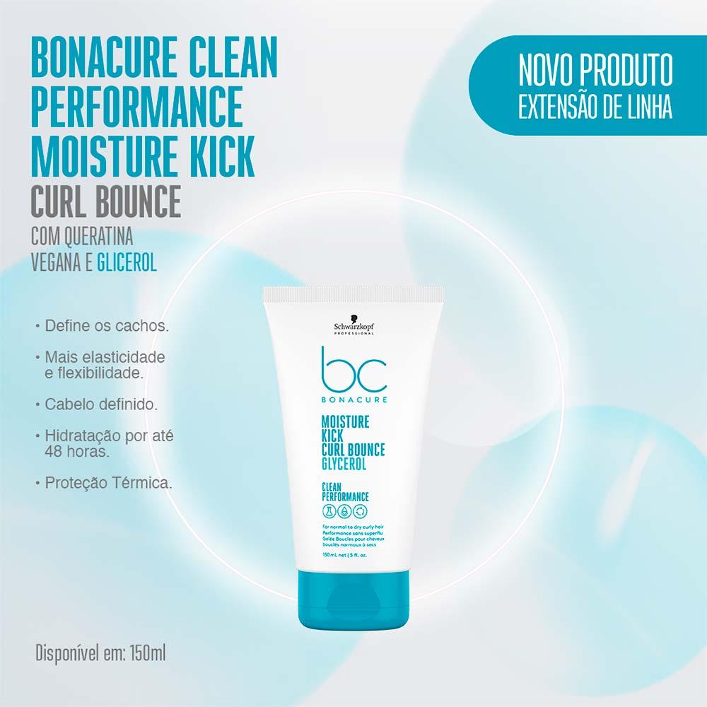 Schwarzkopf BC Clean Performance Moisture Kick Creme em gel - 3