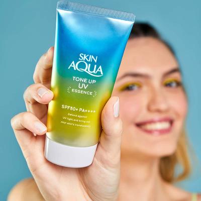 Protetor Solar Skin Aqua Tone Up UV Essence Mint Green FPS50