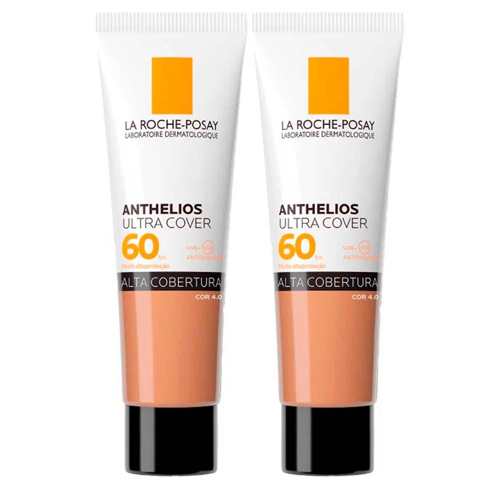 La Roche-Posay Anthelios Ultra Cover Kit com 2 Unidades – Protetor Solar Facial Com Cor FPS60 4.0 – 30g - 1