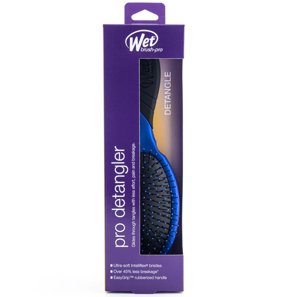 Escova De Cabelo Wetbrush Pro Detangler Azul Royal - 3