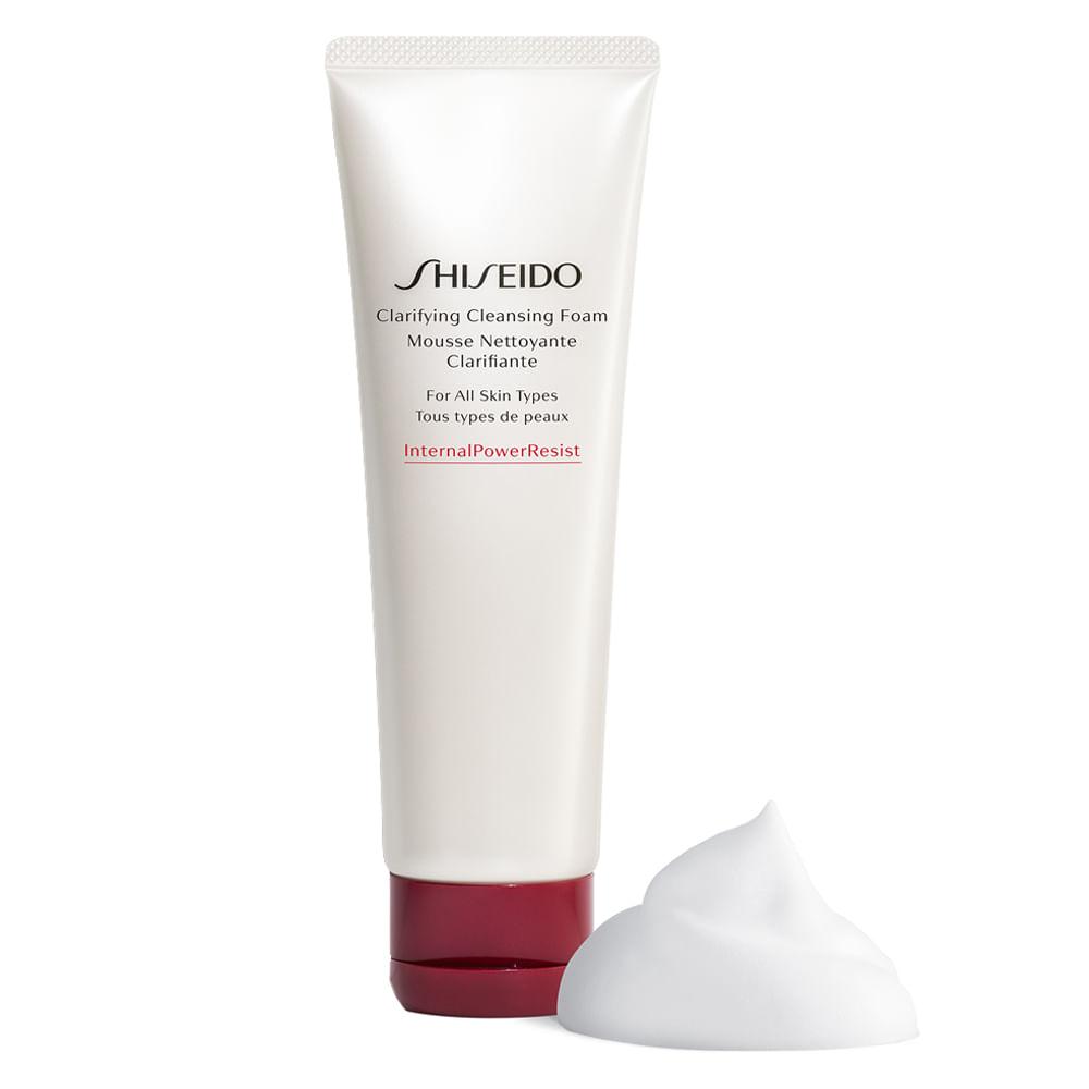 Espuma de Limpeza Facial Shiseido - Clarifying Cleasing Foam - 3